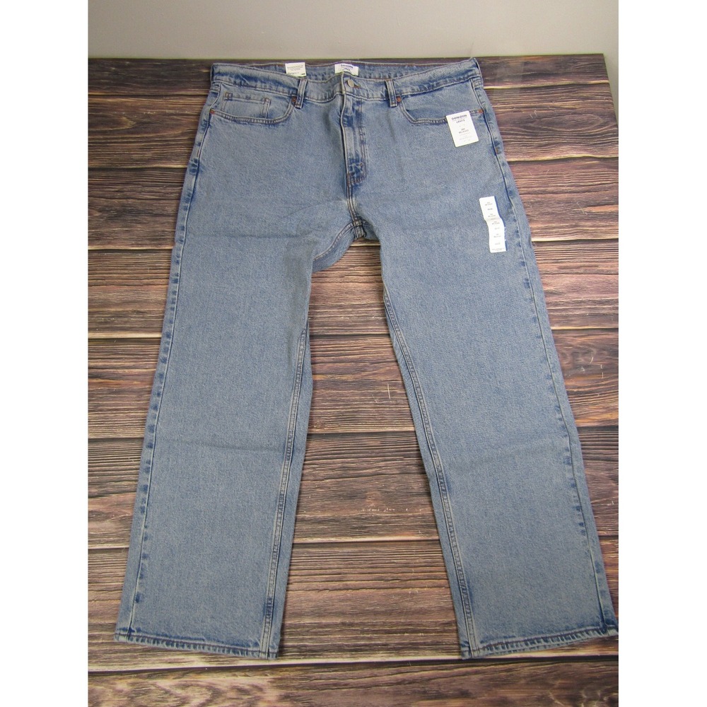 Denizen Levi's NEW NWT Mens 285 Relaxed 42x30 Light Blue Denim Jeans Straight